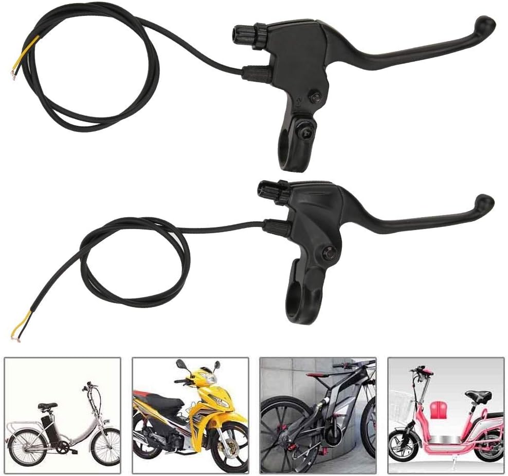 E-Bike Brake Levers Aluminium Alloy Left & Right Hand F86748
