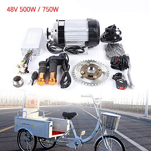 Electric Tricycle Motor Kit, 48V 750W Bicycle Trike Conversion Kit P150761