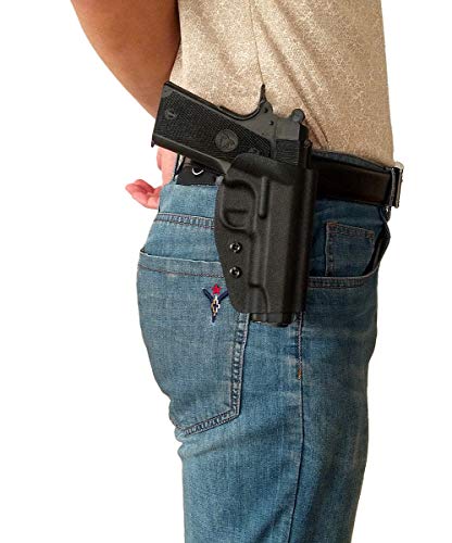 1911 OWB Kydex Holster for 4.25" Barrel, Outside Waistband Carry with Belt Clip A225481