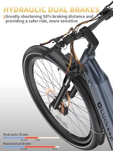 Electric Bike for Adults 1130W Motor, 48V 20AH Battery, 80 Miles Range, 27.5" Ebike X18509