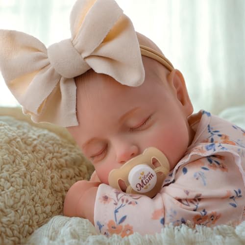 Lifelike Reborn Baby Doll 20 Inch Soft Body Sleeping Girl with Clothes and Toy Accessories N674610
