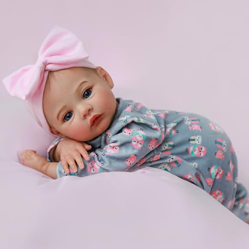 18 Inch Realistic Reborn Baby Doll Girl with Soft Weighted Body H76938