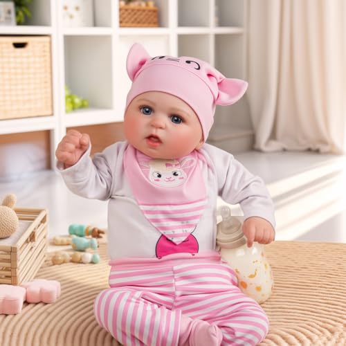 20 Inch Handmade Realistic Reborn Baby Doll with Soft Body Q8447