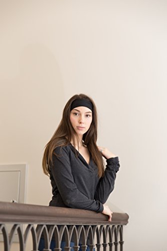 Stretch Sport Headband for Women, Non-Slip Sweat Wicking Fabric for Yoga, Running or Gym N4040