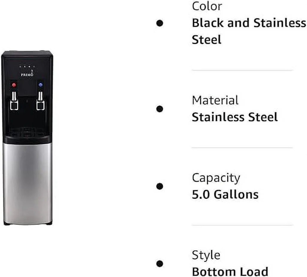 Stainless Steel Bottom-Loading Hot and Cold Water Dispenser Z3883