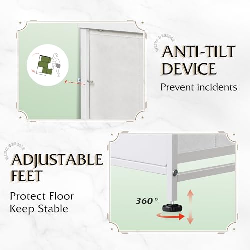 9-Drawer Fabric Storage Tower for Bedroom, Closet, Tall Chest Organizer with Steel Frame R839993