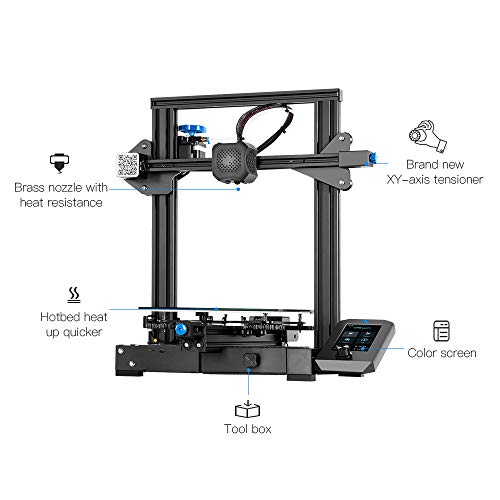 3D Printer with Resume Printing Function DIY 8.66x8.66x9.84 inch Q84520