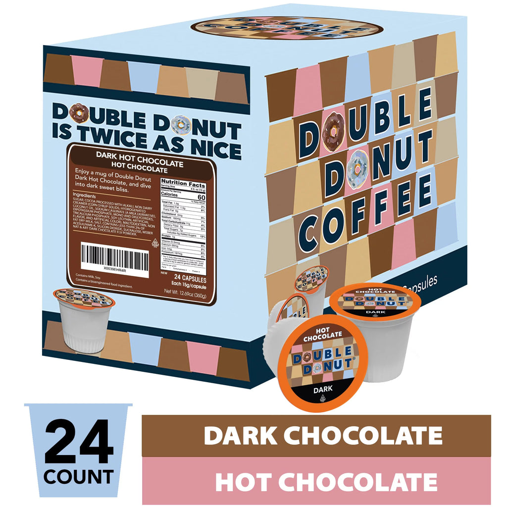 Dark Hot Chocolate Pods for Keurig Brewers, 24 Count X3130