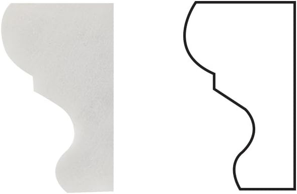 Marble Crown Molding Trim, Honed Q6126