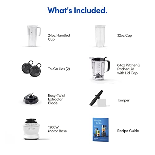 Blender Combo 1200 Watt Dishwasher Safe Plastic N80417