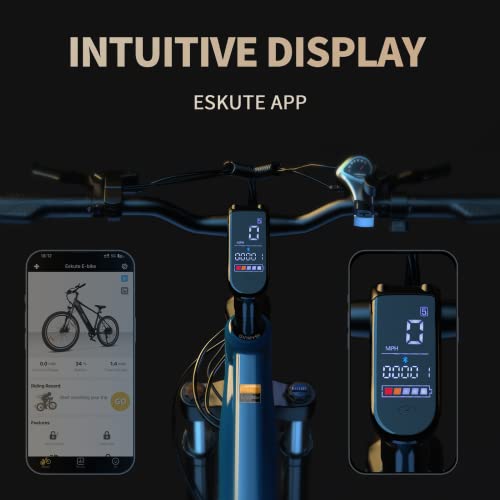 27.5" Electric Mountain Bike, 500W Motor, 720Wh Battery, 7-Speed Gears H412