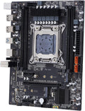 X99 Motherboard Fit for LGA2011-3 V3 V4 with Dual M.2 NVME Slot Support Four Channels DDR4 ECC 8 TF SATA3.0 USB3.0gaming Motherboard Combo