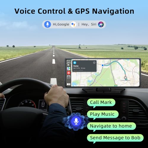 9.26-inch Wireless CarPlay Screen with GPS Navigation, Bluetooth, Touch Screen G754