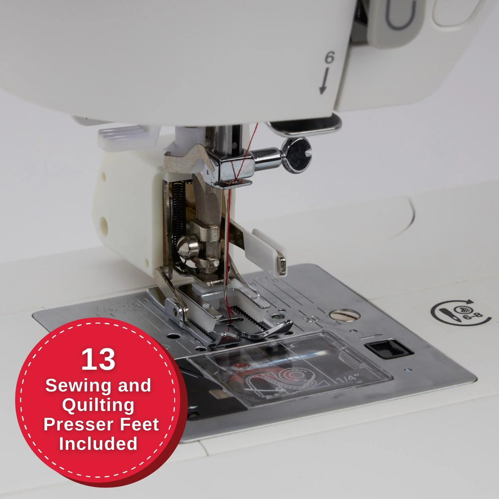 Computerized Sewing Machine with Accessory Kit and Extension Table B544735