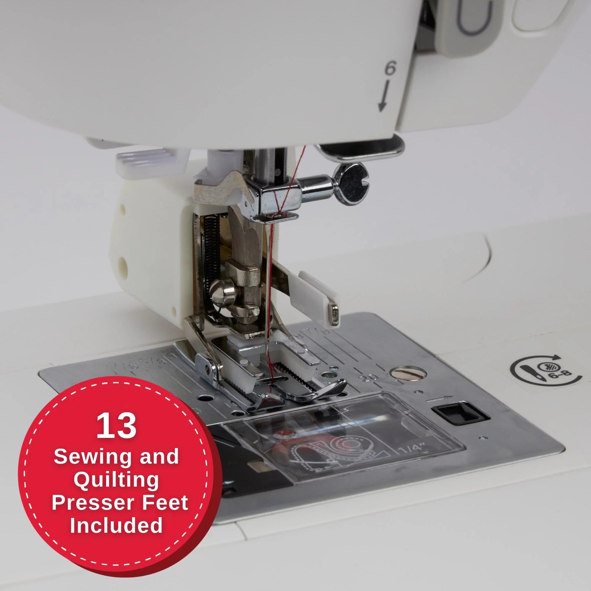 Computerized Sewing Machine with Accessory Kit and Extension Table B544735