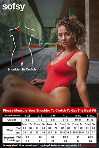 One Piece Swimsuit for Women High Cut Low Back Retro O7423