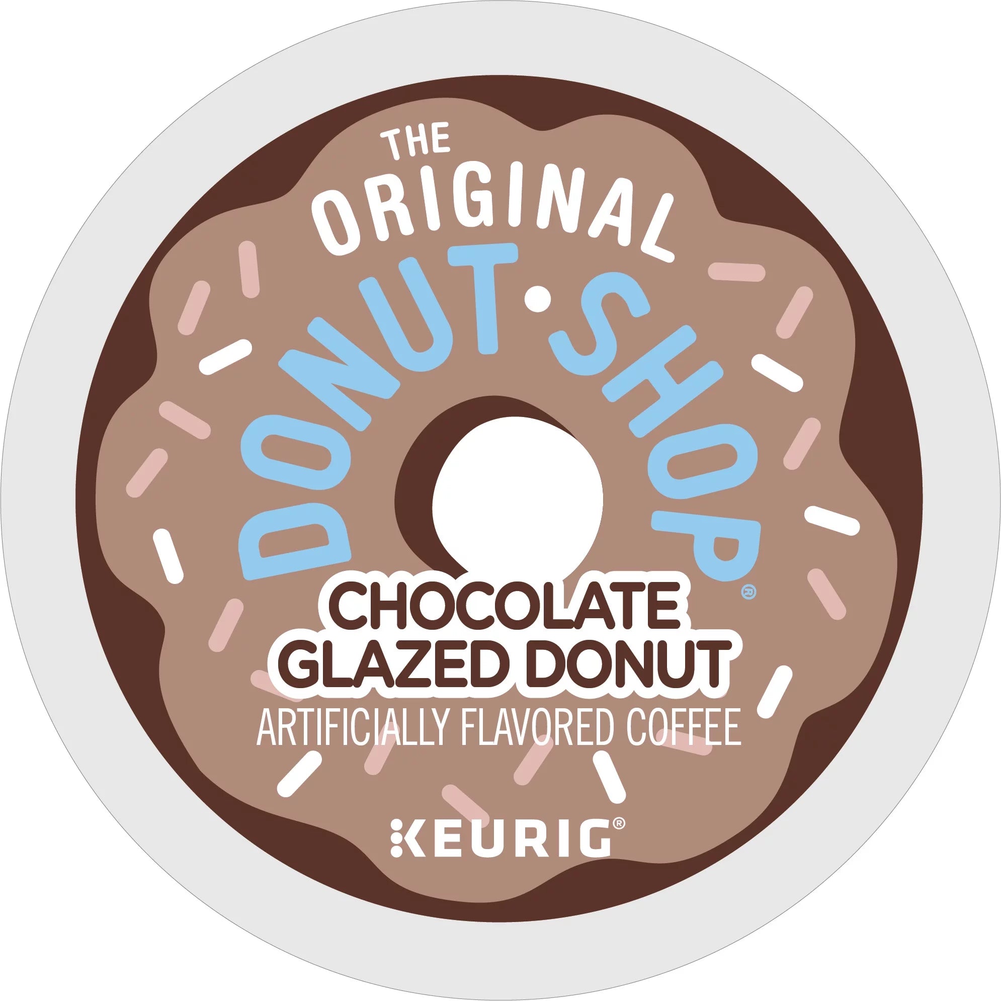 Chocolate Glazed Donut Medium Roast Coffee Pods, 24 Count R1431
