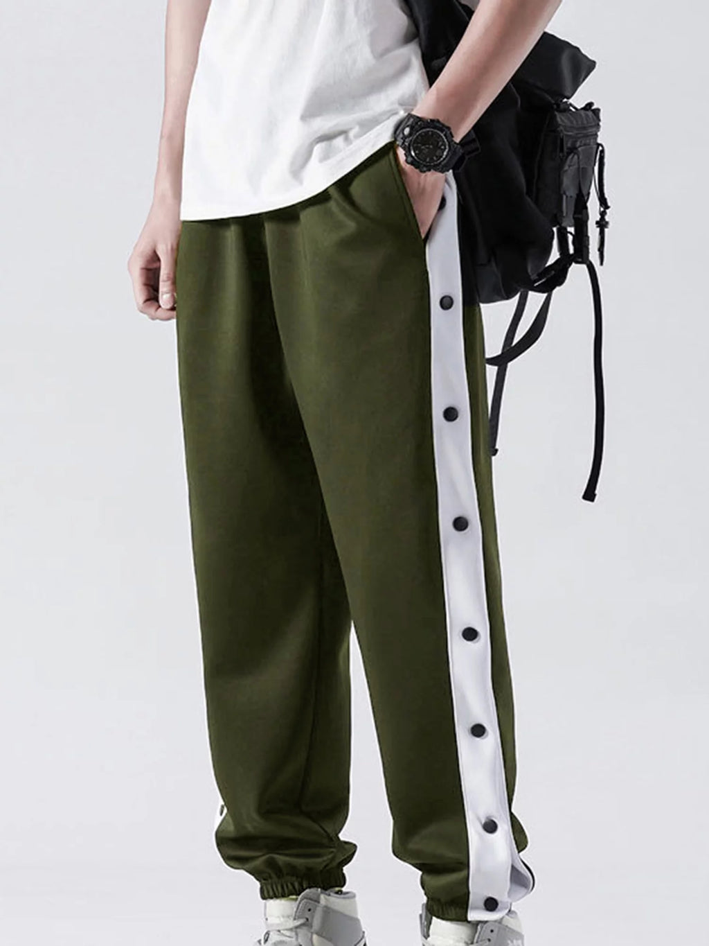 Men Tear Away Pants Quick Dry Loose Fit L977607