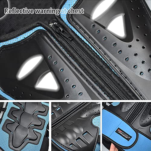 Kids Motorcycle Armor Suit with Chest Protector and Elbow Knee Pads B100