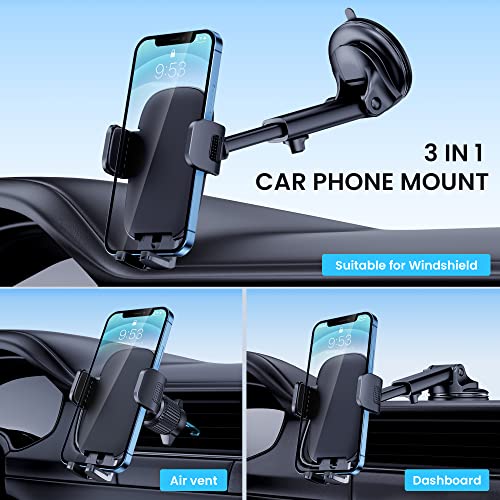 Car Phone Holder for Air Vent, Universal Hands-Free Cell Phone Mount A685