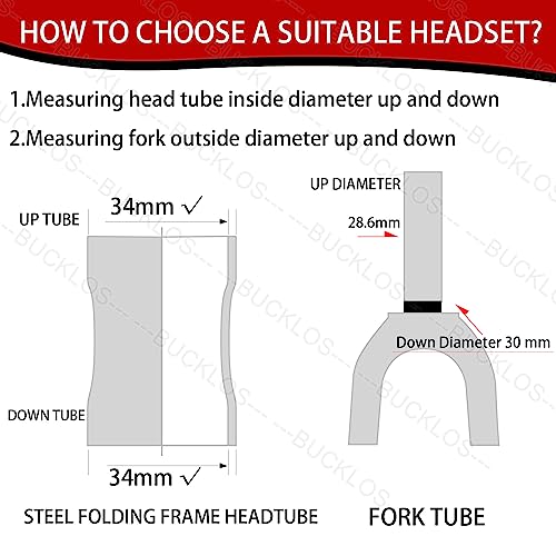 1-1/8 Threadless Bike Headset for MTB Road Bicycle B43061