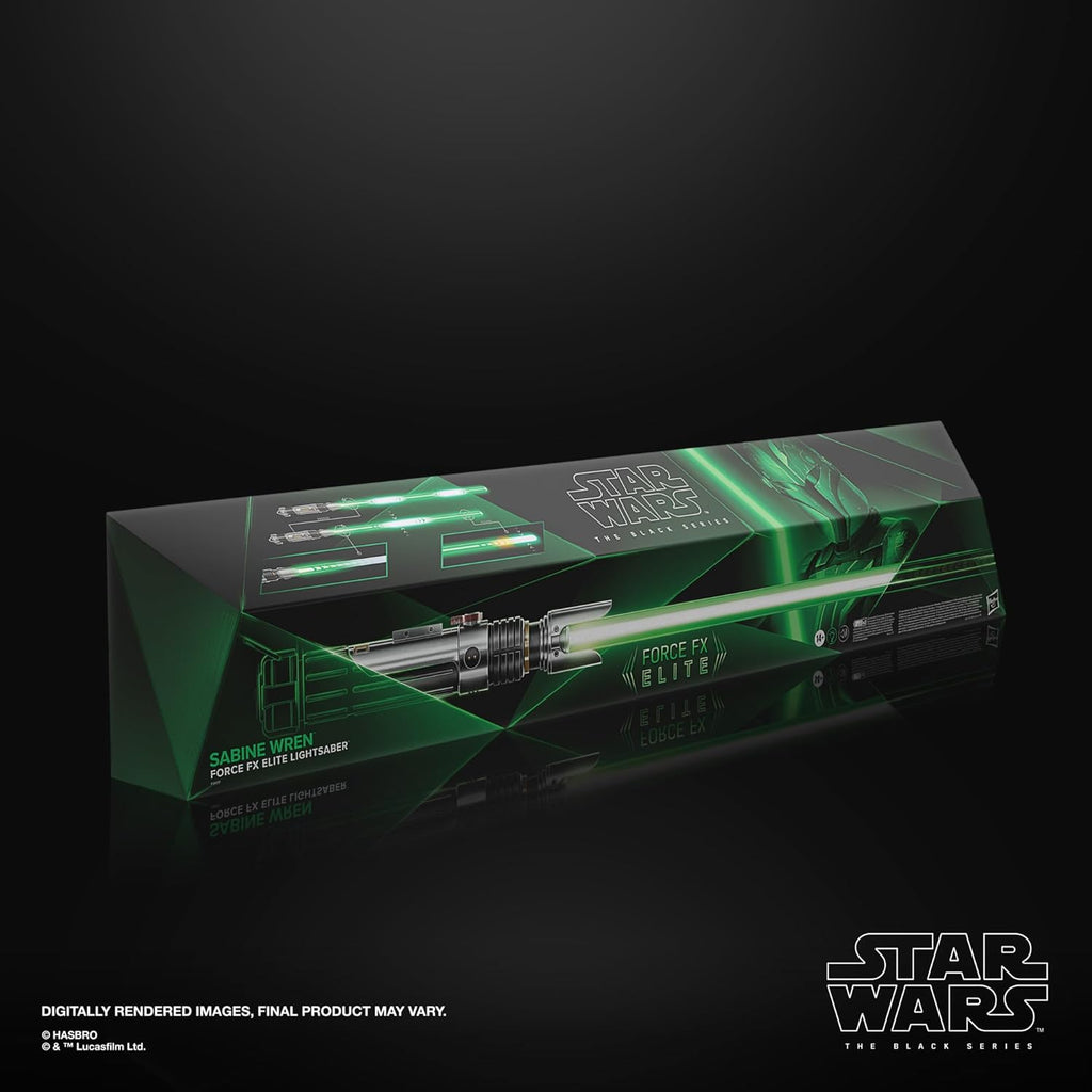 Sabine Wren Force FX Elite Electronic Lightsaber with LED and Sound Effects O9876