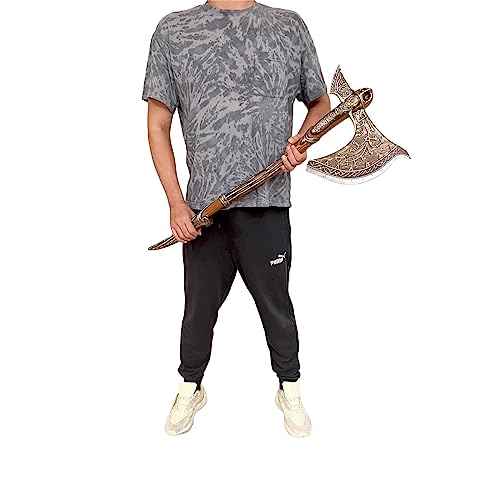 36.5 Inch Viking Foam Axe Sword for Cosplay Costume Prop O9358