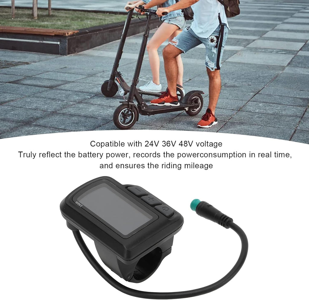 Electric Bicycle LCD Display Meter with USB Interface B2130