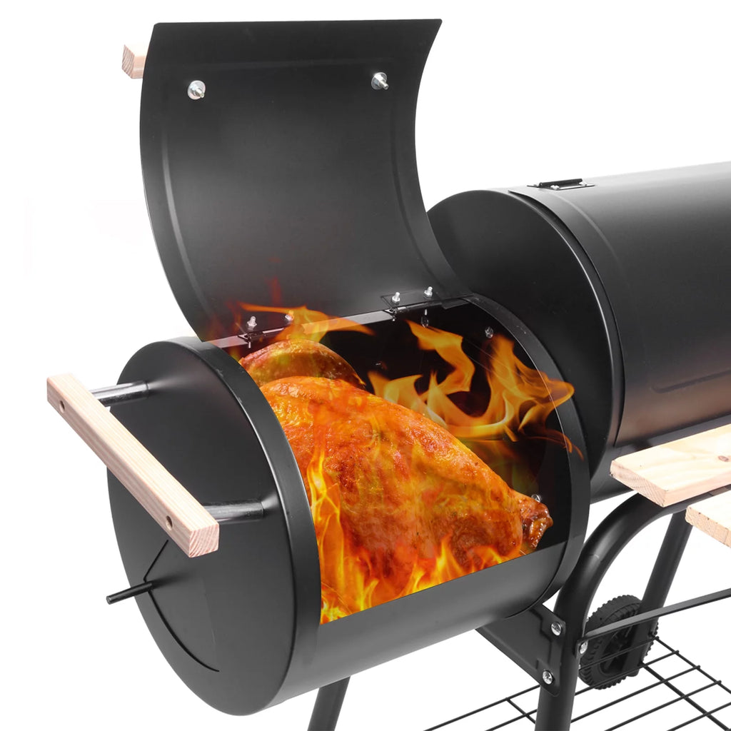 Charcoal Grill Offset Smoker for Patio Backyard R5630