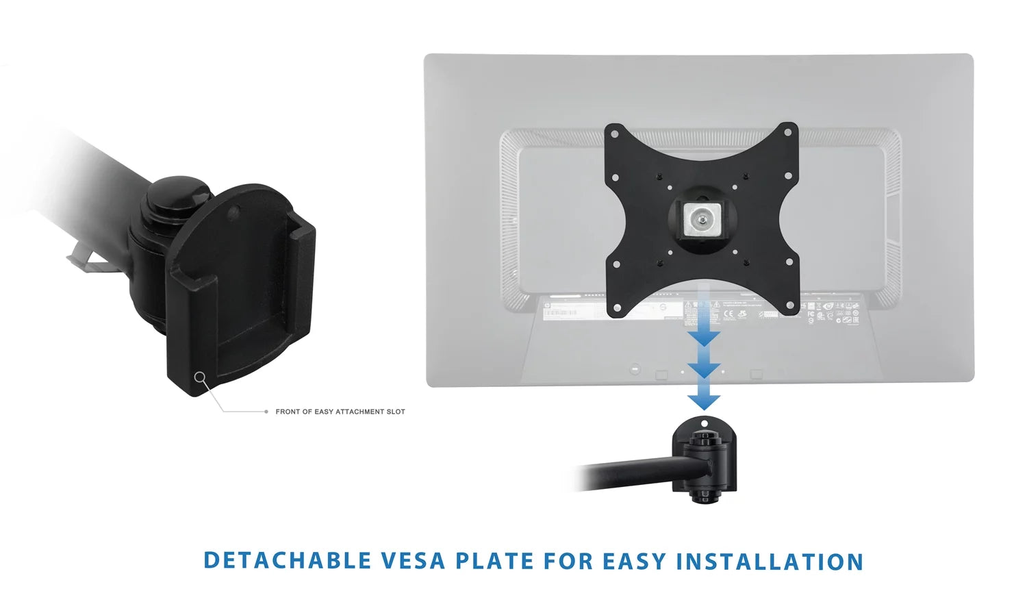 Full Motion TV Wall Mount Bracket for 13" to 42" TVs, 44 lbs Capacity F168089
