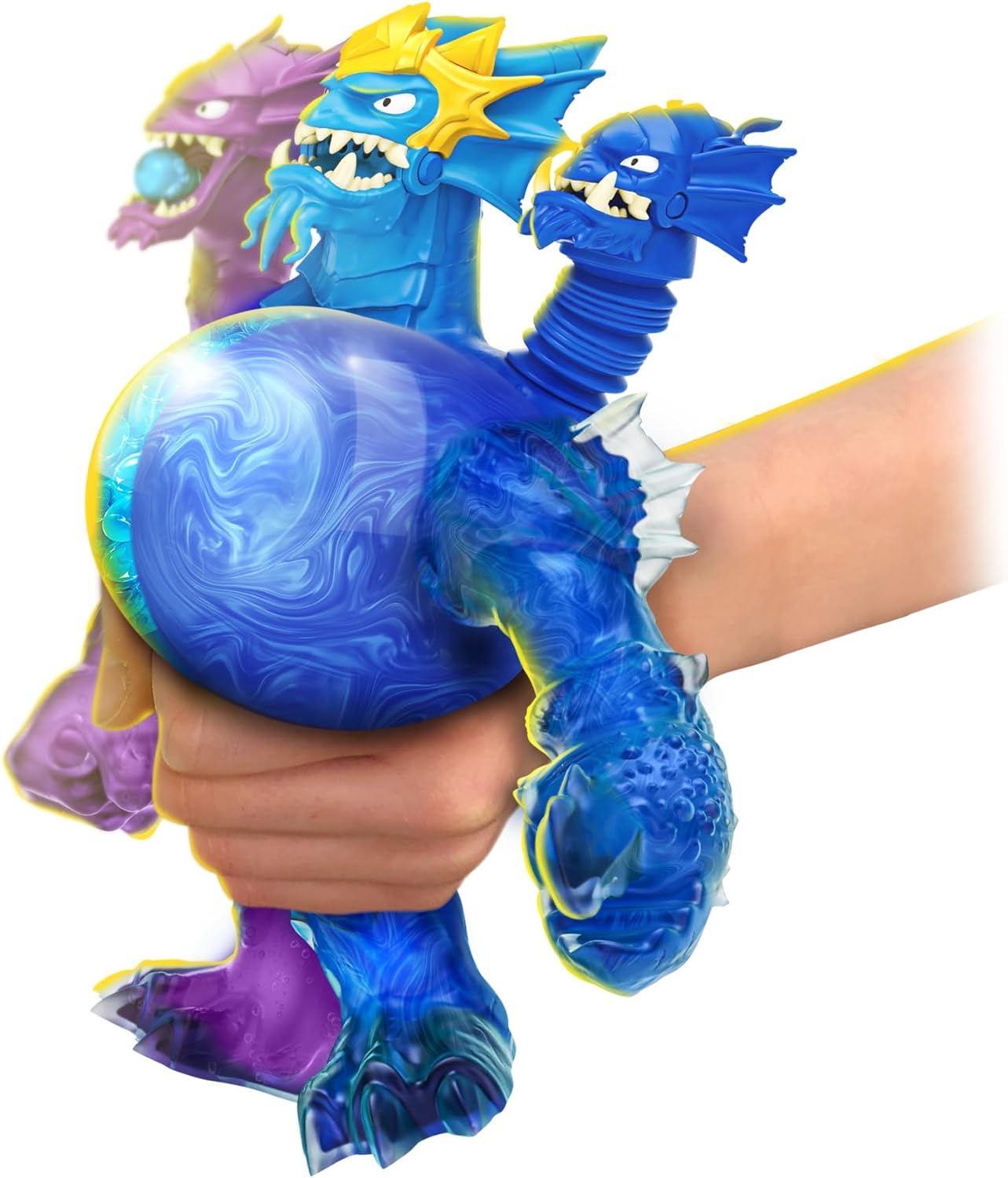 Deep Goo Sea King Hydra Figure with Triple Attack Goo Power R5257