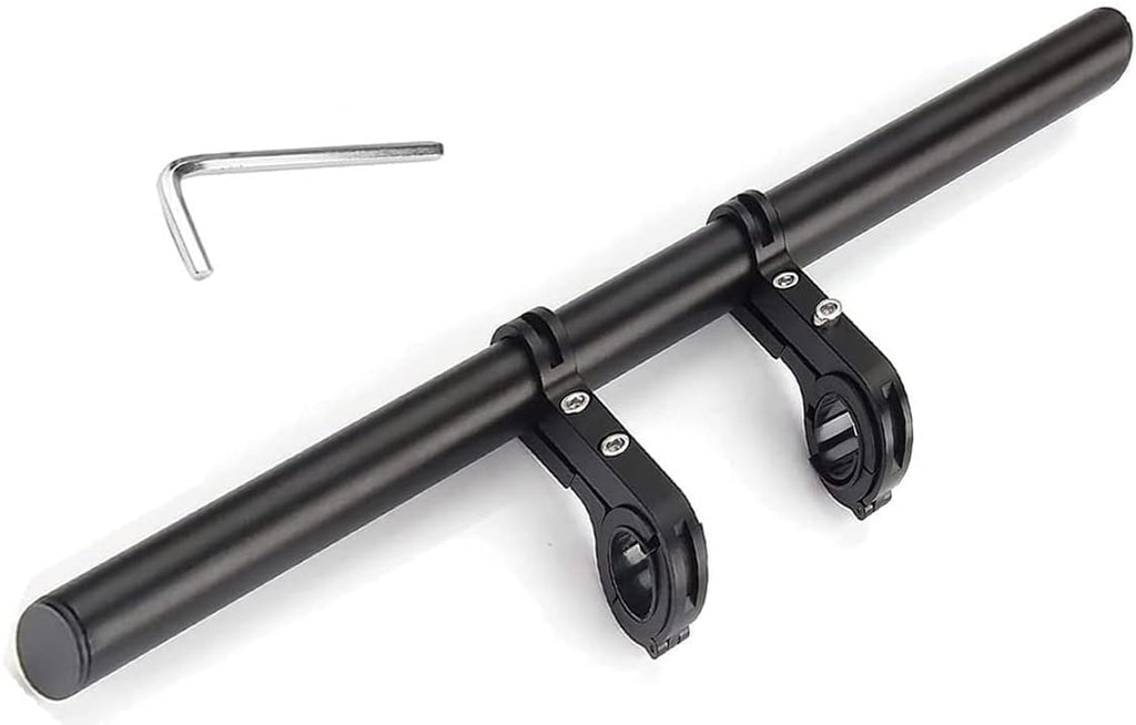 Bike Handlebar Extender, Bicycle Handlebar Extension 11.8"(30 cm)is Suitable for Mountain Bicycles Road Bikes and Install Mobile Phone Bracket, Lamp and CodeMeter