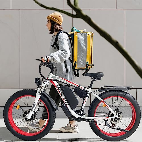 2000W Dual Motor AWD 48V 22Ah Fat Tire Electric Bike X526097