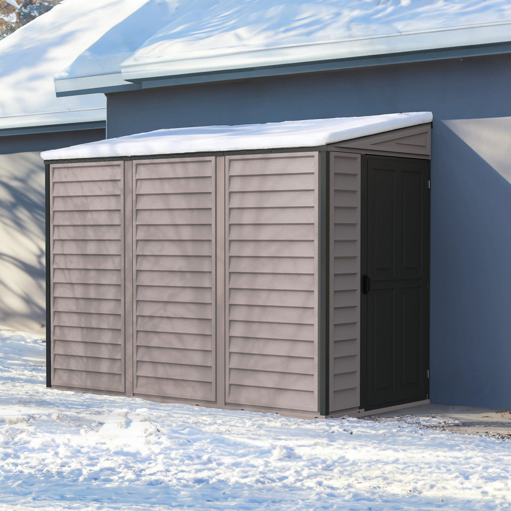 Outdoor Storage Shed with Foundation Kit T452