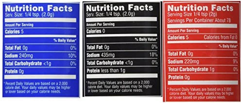 Steak Burger, Rib Rub and Country Roast Chicken Seasoning 3 Pack O83718