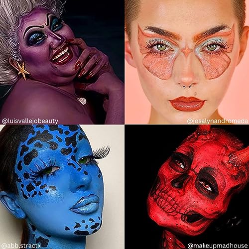 8 Color Face & Body Paint Palette, Water Activated M7690