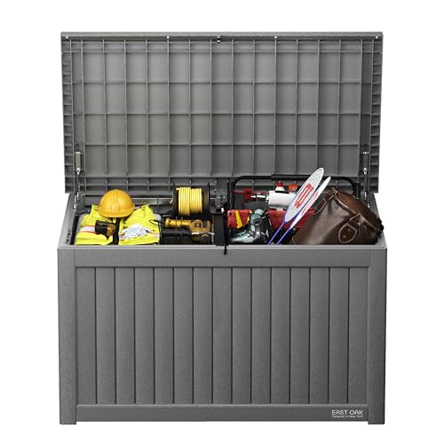 Outdoor Storage Box 31 Gallon Waterproof Resin Deck Box V3075