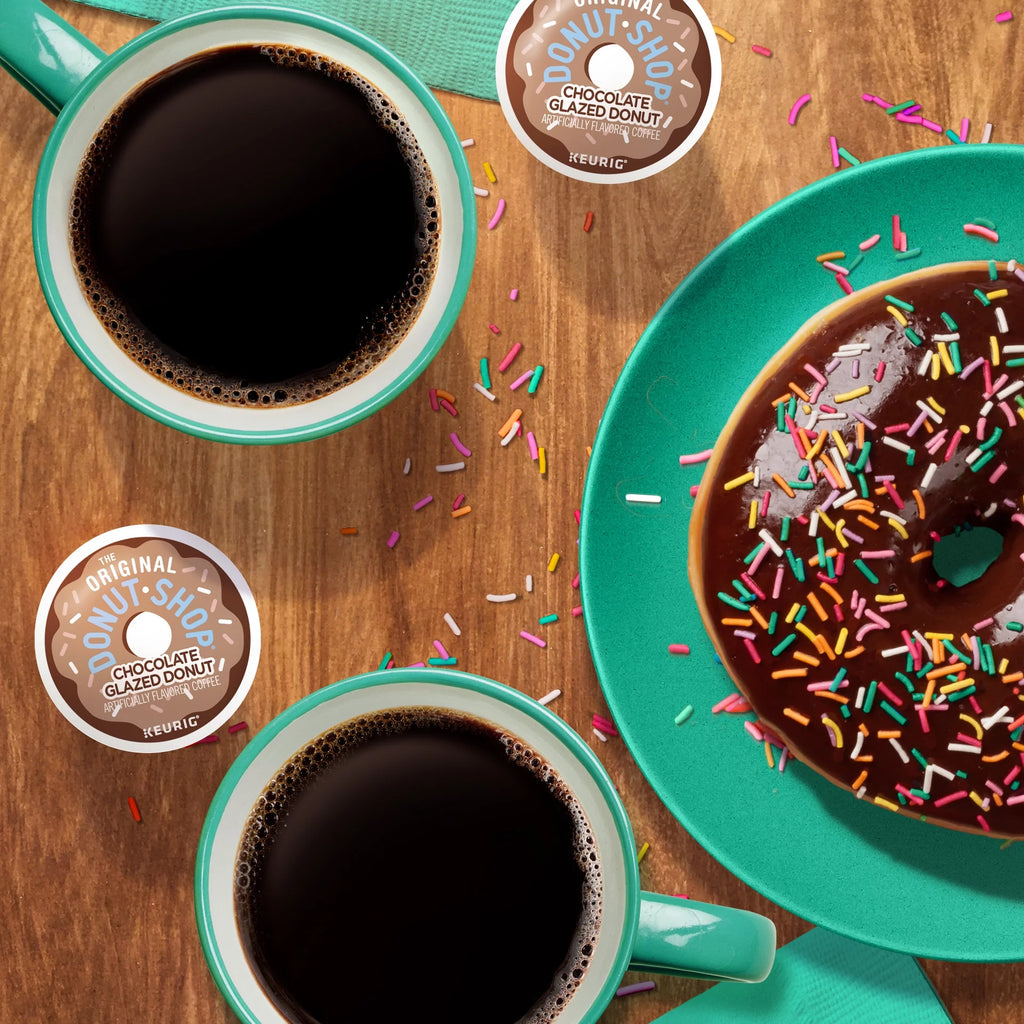 Chocolate Glazed Donut Medium Roast Coffee Pods, 24 Count R1431
