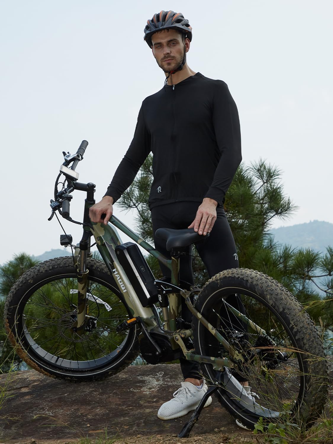 Mid-Drive Electric Bike for Adults, Full Suspension, 26" Fat Tire P39409