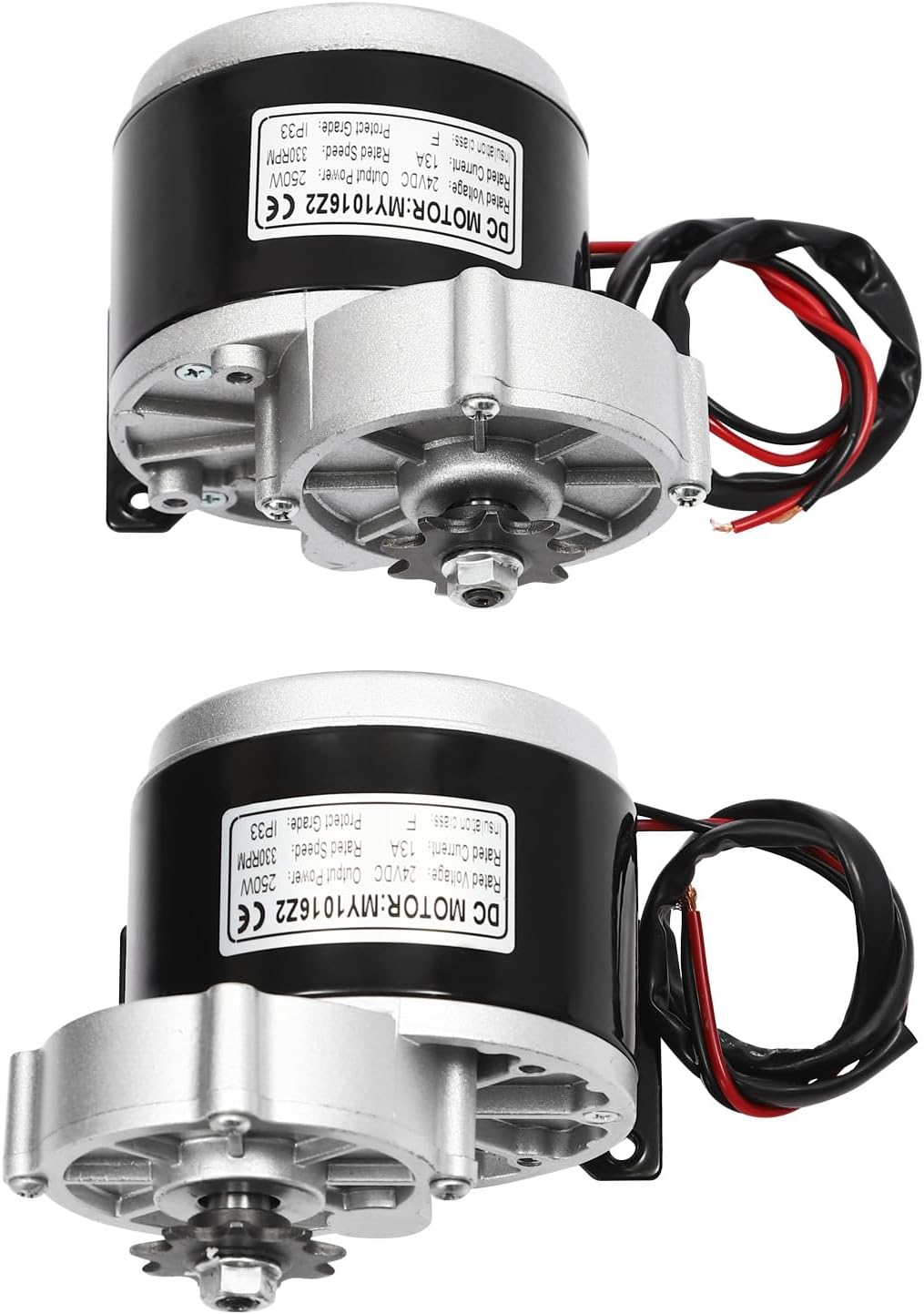 10 Inch 24V Dual Drive Brush Gear Motor Conversion Kit with Digital Display Throttle S292