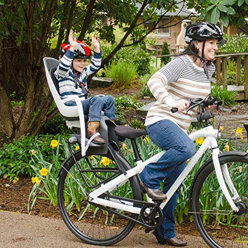 Rear Child Bike Seat - Rack Mount, Shock Absorbing, Adjustable A992