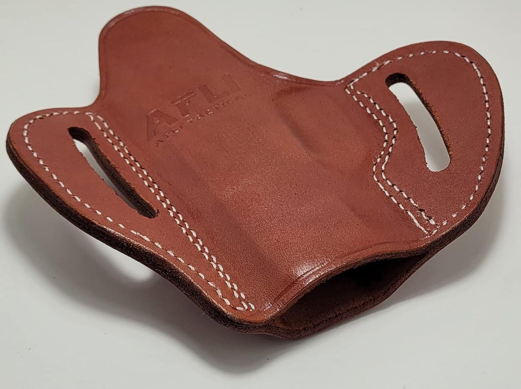 OWB Leather Pancake Holster for Compact Pistols C290366