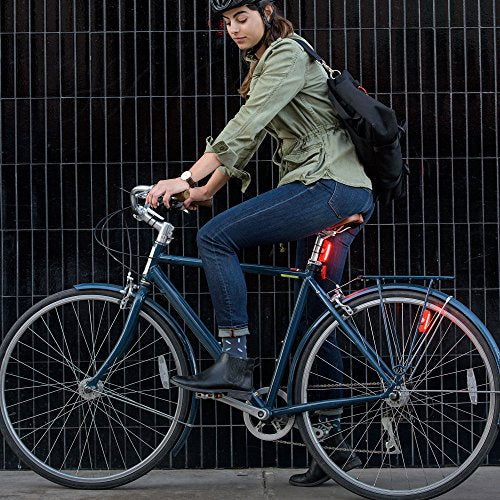 USB Rechargeable LED Bike Safety Tail Light T43616