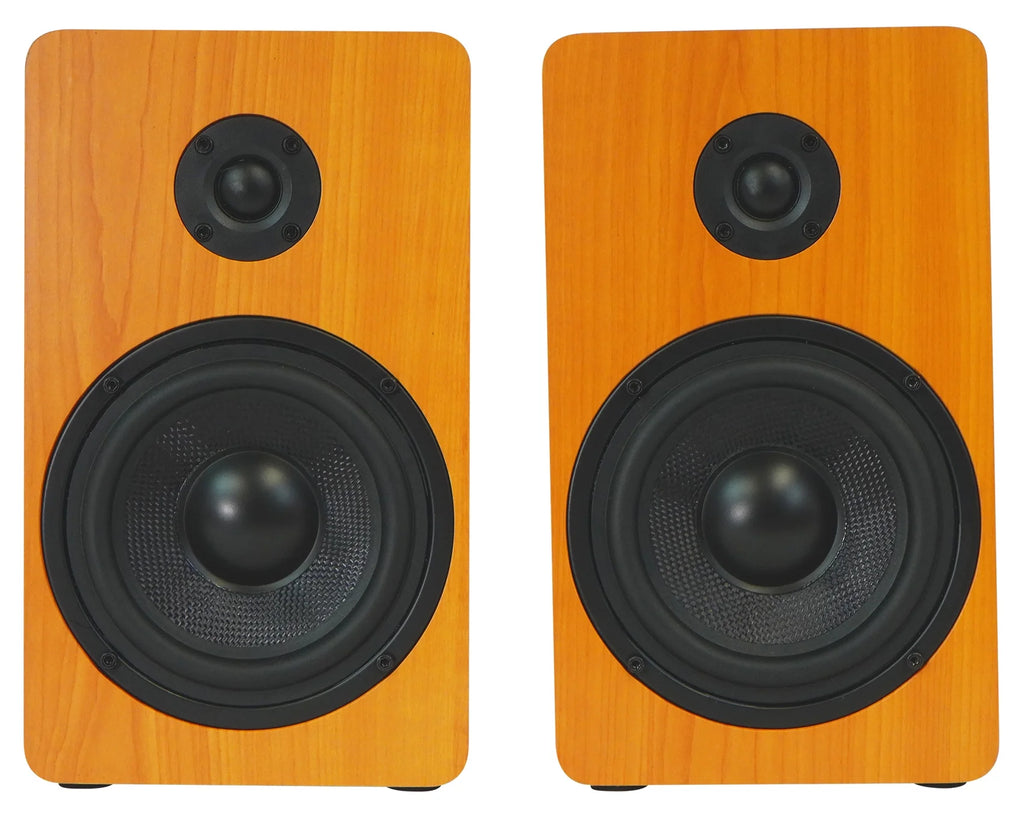 Bookshelf Speakers with Stands and Speaker Wire Z466