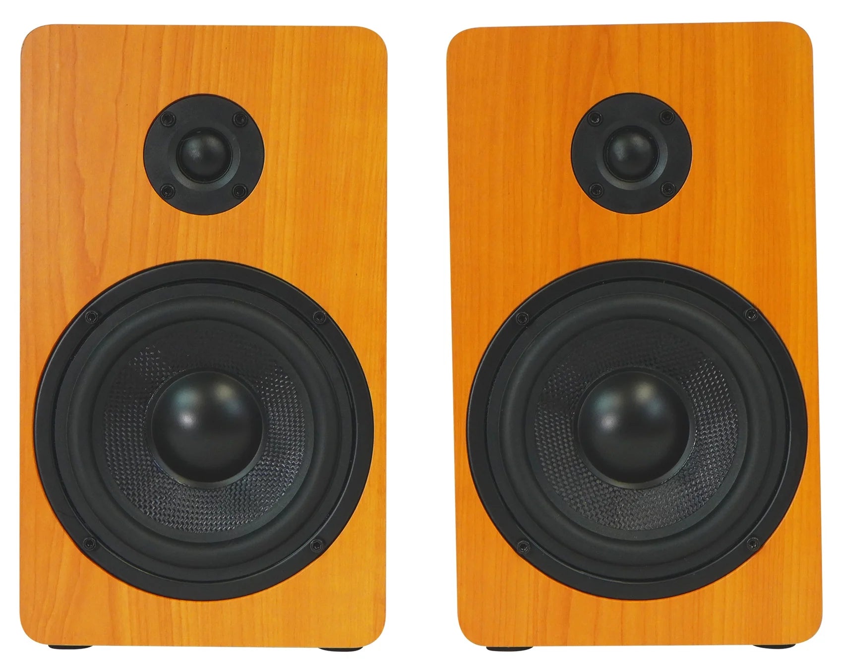 Bookshelf Speakers with Stands and Speaker Wire Z466