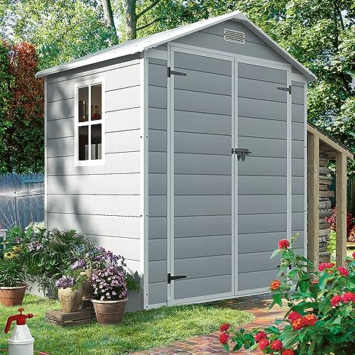 Outdoor Storage Shed 6 x 4 FT with Lockable Door H20319