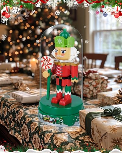 Pink Nutcracker Christmas Decor, Handmade Wooden Figure, 12" S521569