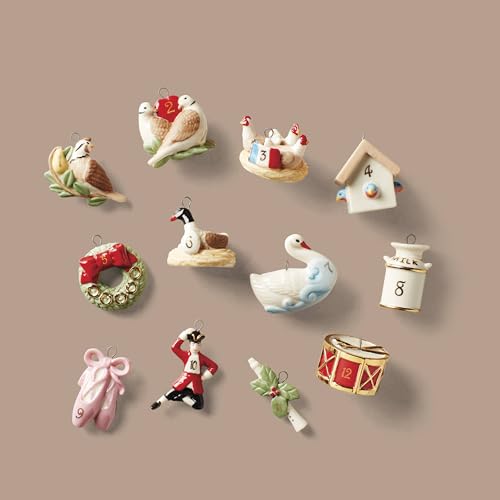 10-Piece Nutcracker Ornament Set, Multicolor U3245