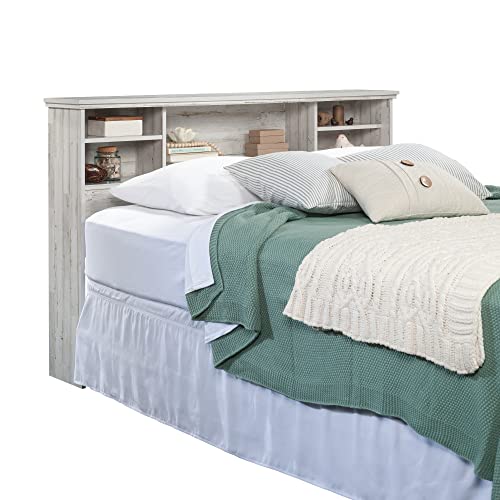 Full/Queen Bookcase Headboard, Grand Walnut Finish N5739