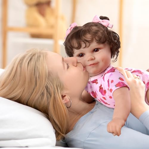 Lifelike Reborn Baby Doll 20 Inch Realistic Newborn with Gift Box E35178